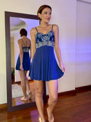 Camisola Lis Marinho com Branco