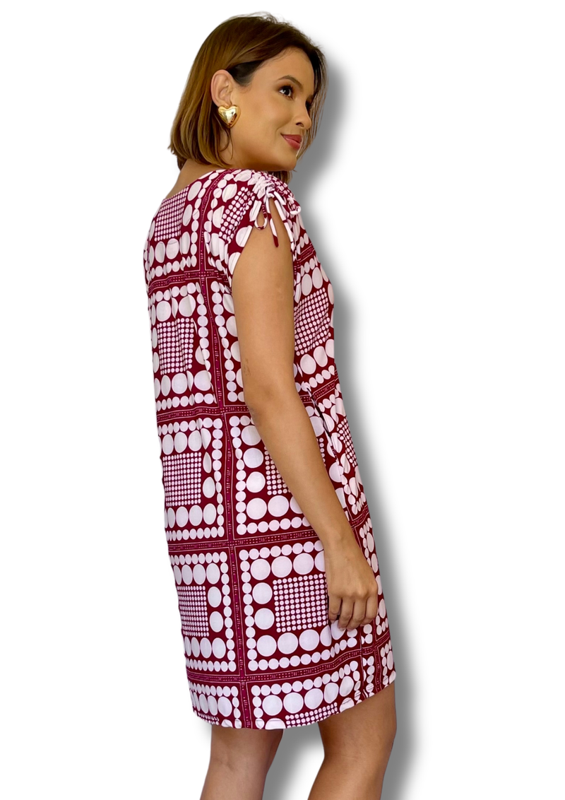 Kaftan Bolinhas Geometricas