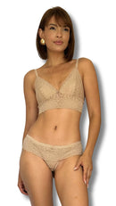 Conjunto Zara Canela