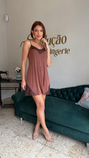 Camisola Curta Marrom