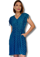 Kaftan Verde Bolinhas