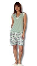 Pijama Cristina Malha Verde