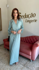 Robe Longo Verde Menta