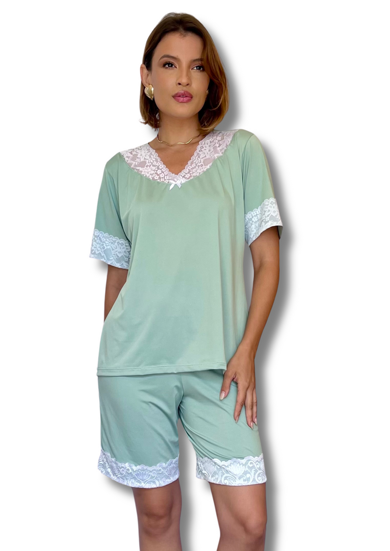 Pijama Sônia Menta