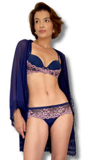 Conjunto Embrace  com bojo azul e rosa