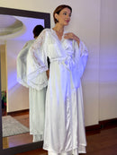 Robe super sino Cetim Branco