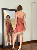 Camisola Assimétrica Terracota
