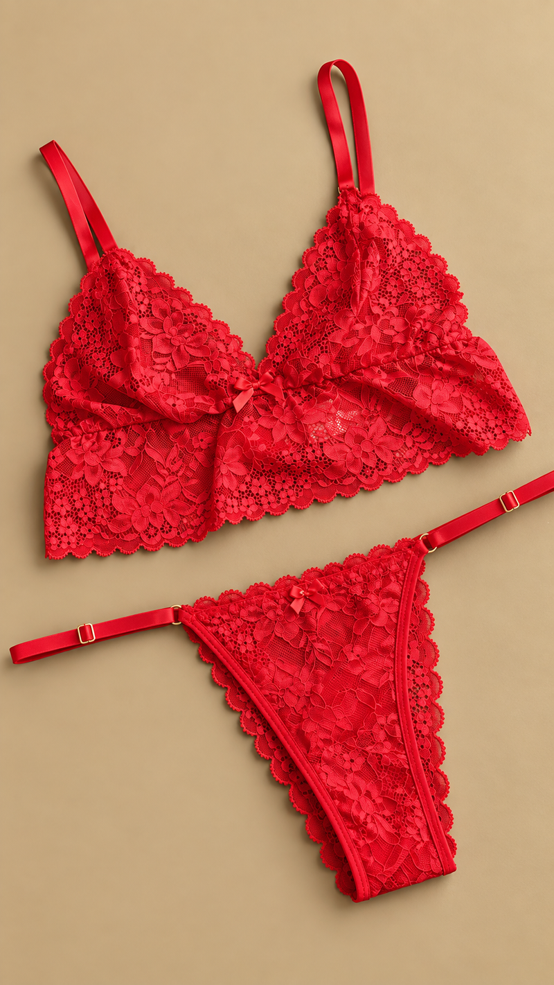 Conjunto Zara Vermelho