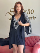 Camisola Lucia Preta e Branca