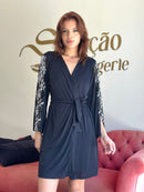 Robe Carminha Preto e Branco