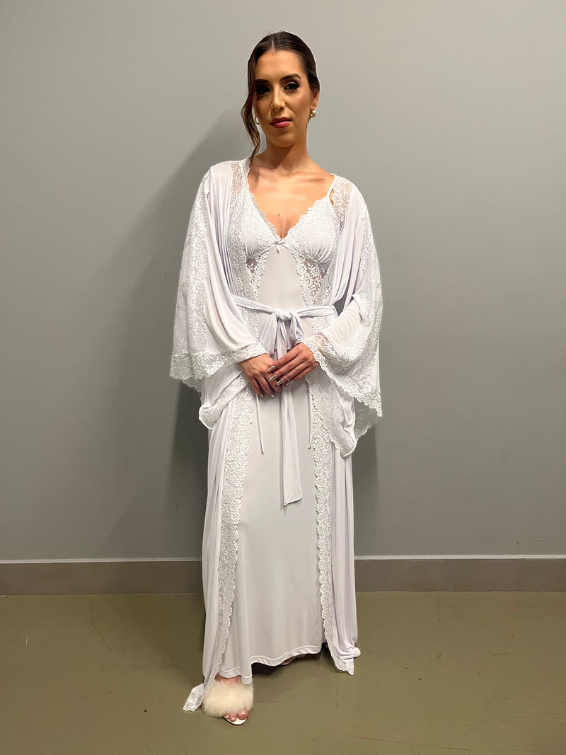 Robe Super Sino Longo Branco