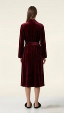 Robe Veludo Vinho