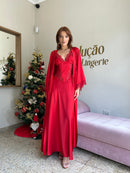 Camisola Luxor Longa vermelha