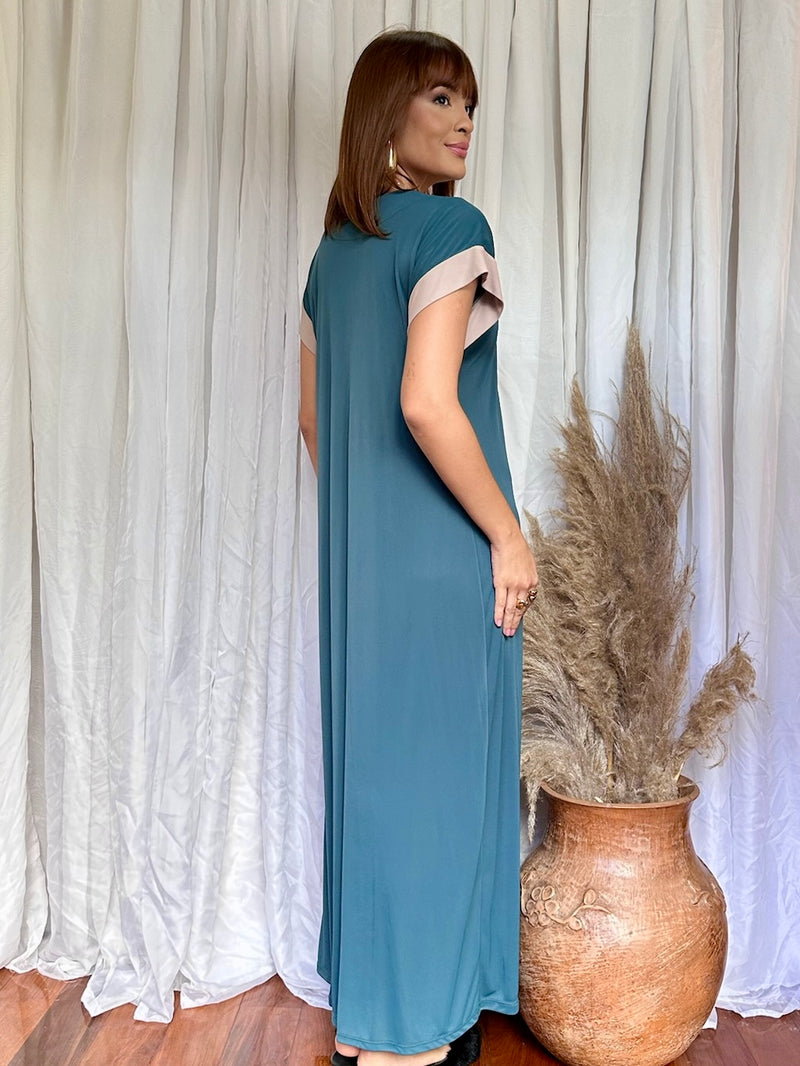 Kaftan Areia Verde