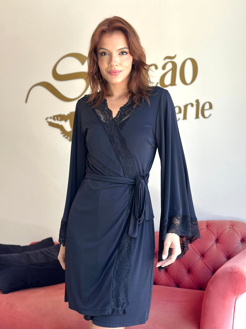 Robe Super Sino Curto Preto
