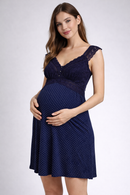 Camisola Baby Poa Marinho curta