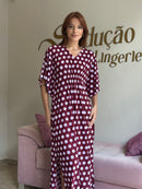 Kaftan Bolas Vinho
