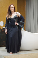 Robe longo Grafite Lavanda