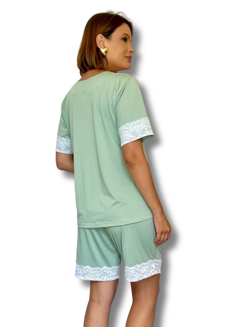 Pijama Sônia Menta