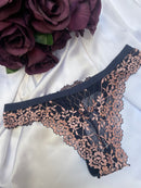 Conjunto Embrace sem bojo azul e rosa