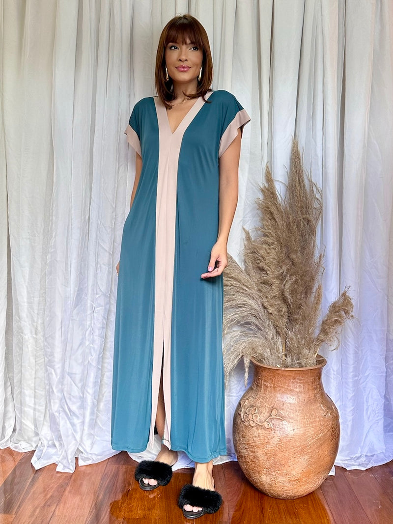 Kaftan Areia Verde