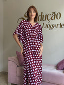 Kaftan Bolas Vinho