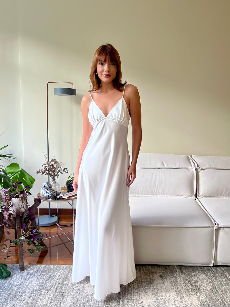 Camisola L'amour Branca Longa