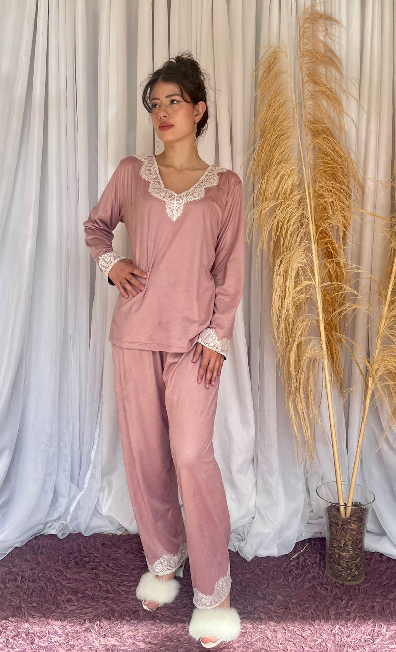 Pijama Antonela Suede