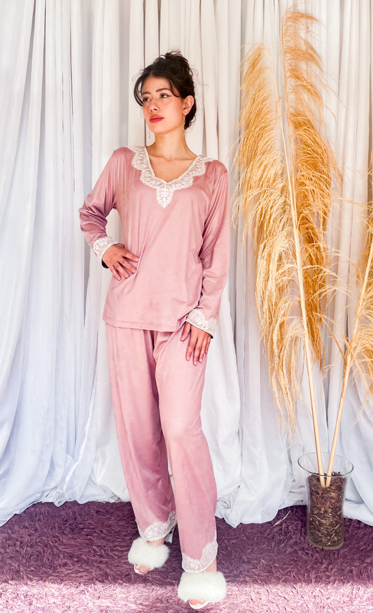Pijama Antonela Suede