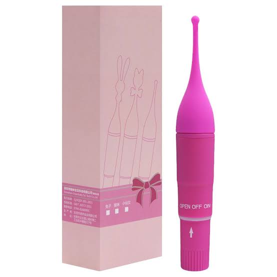 Vibrador com ponta arredondada