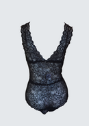 Body Preto Alça Larga