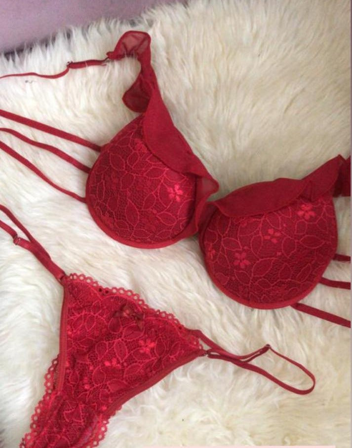 Conjunto Claire Strappy Vermelho