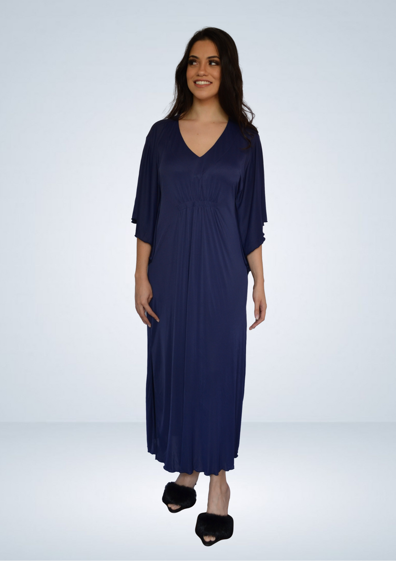 Kaftan Longa Maria Azul