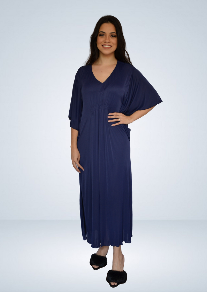 Kaftan Longa Maria Azul