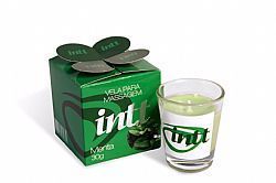 Vela Para Massagem Menta Intt